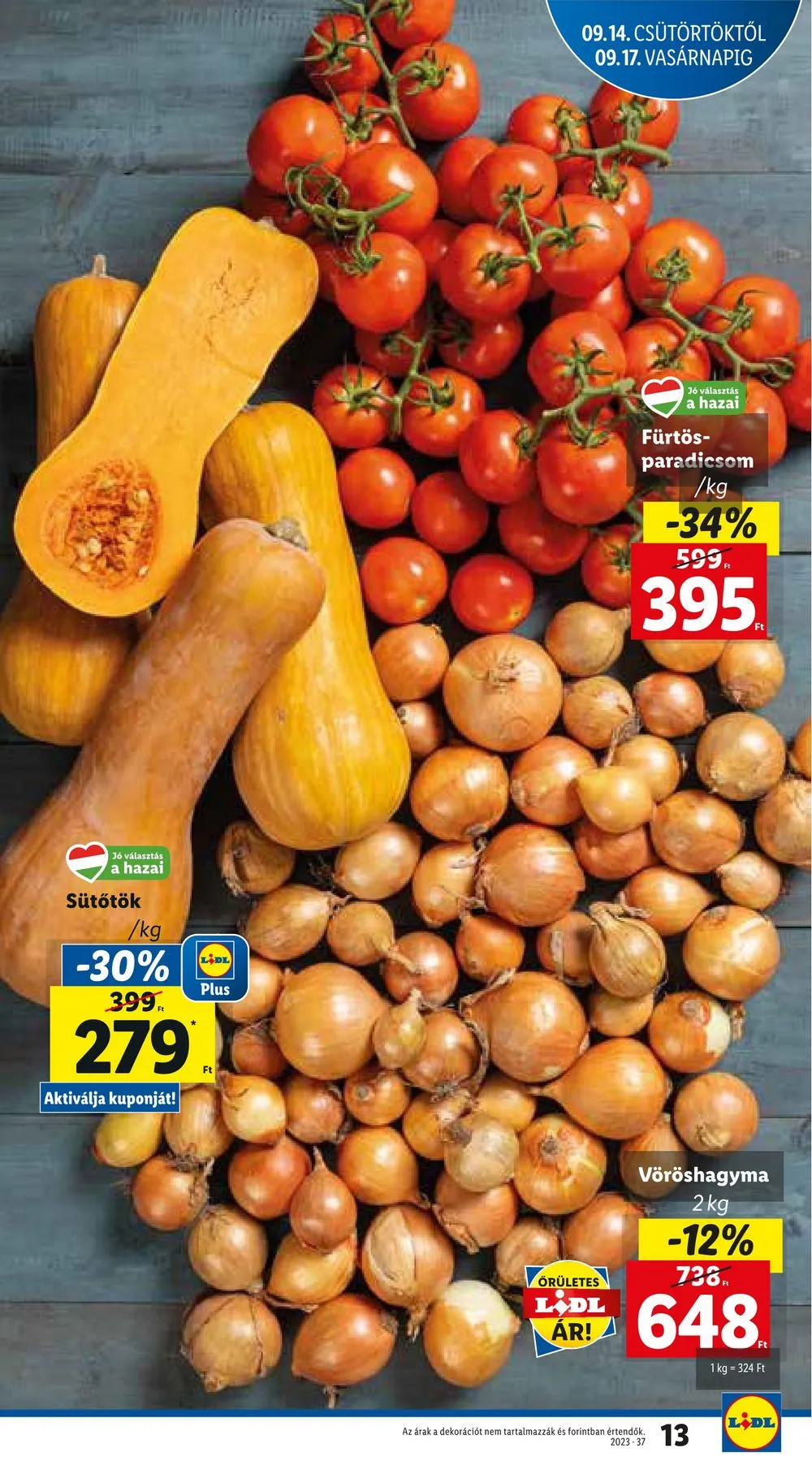Lidl akciós újság 09.14–09.20 – 13. oldal
