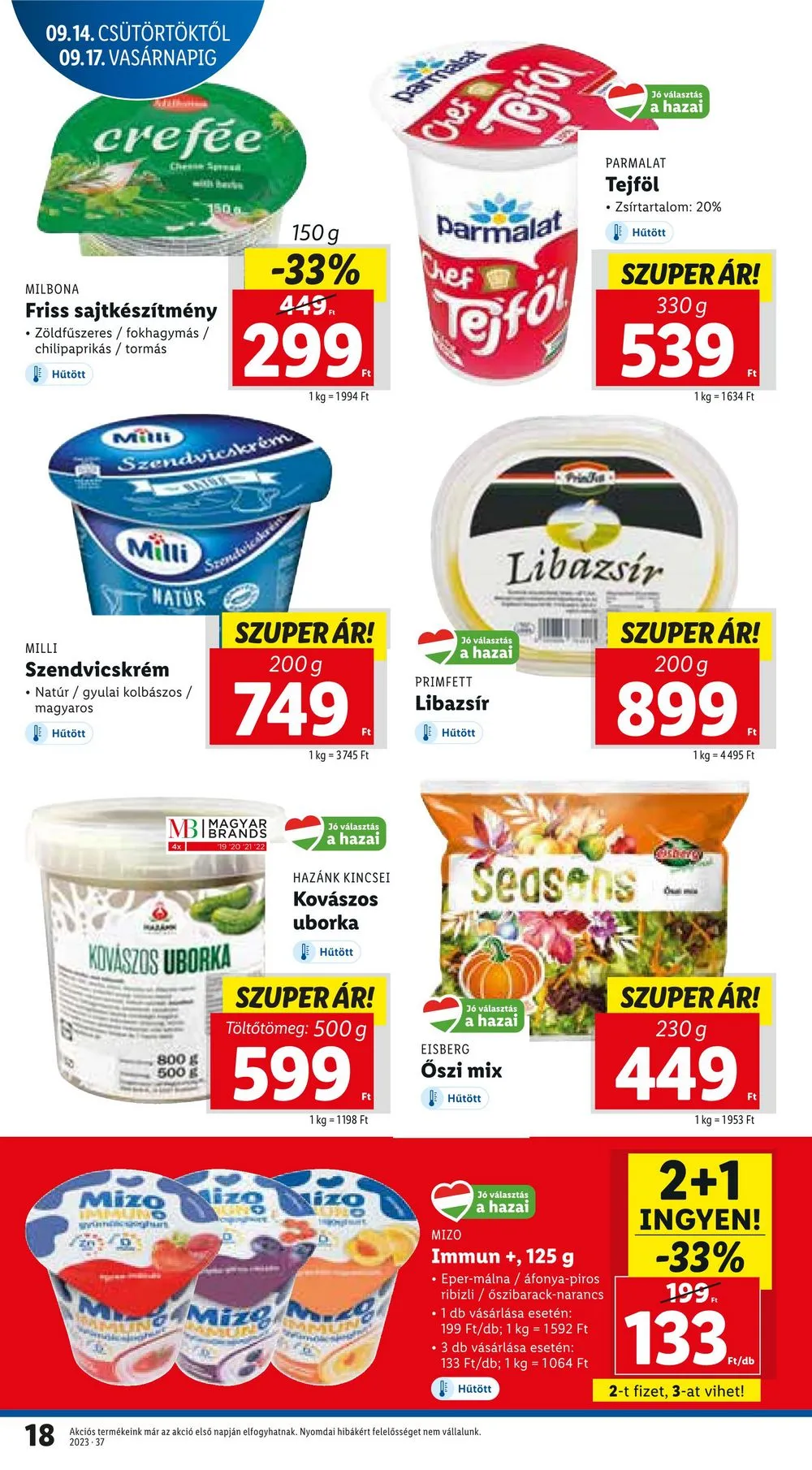 Lidl akciós újság 09.14–09.20 – 18. oldal