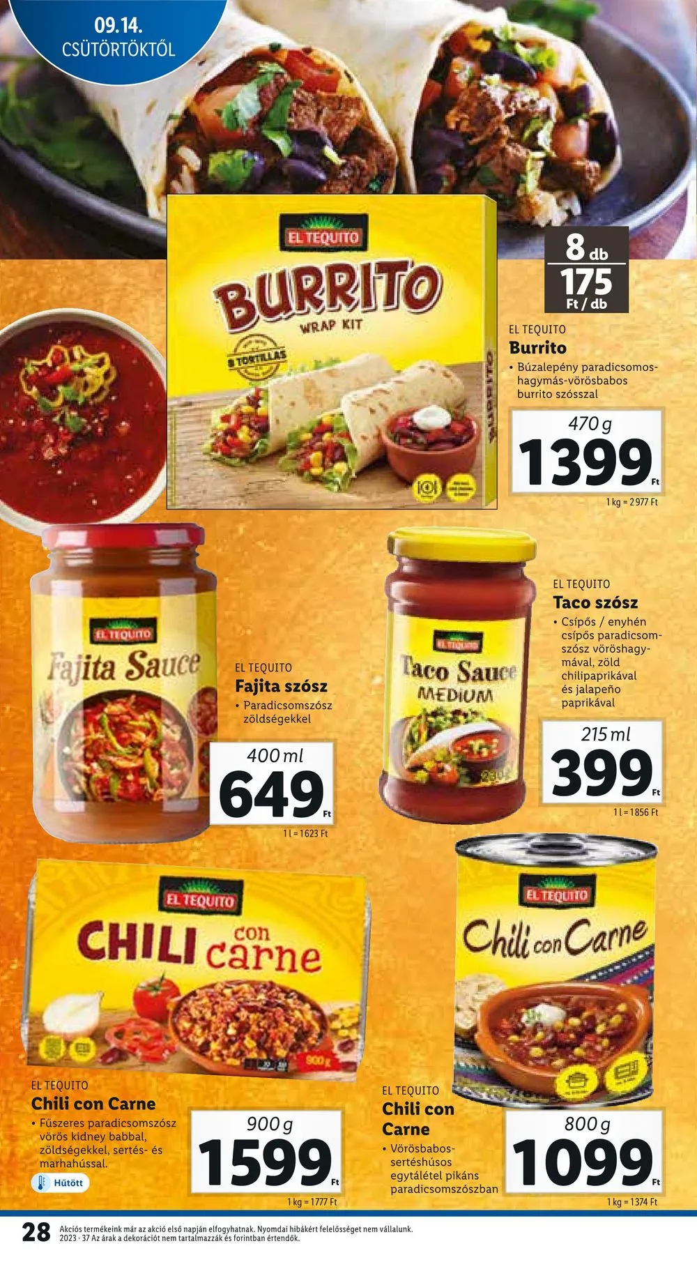 Lidl akciós újság 09.14–09.20 – 28. oldal