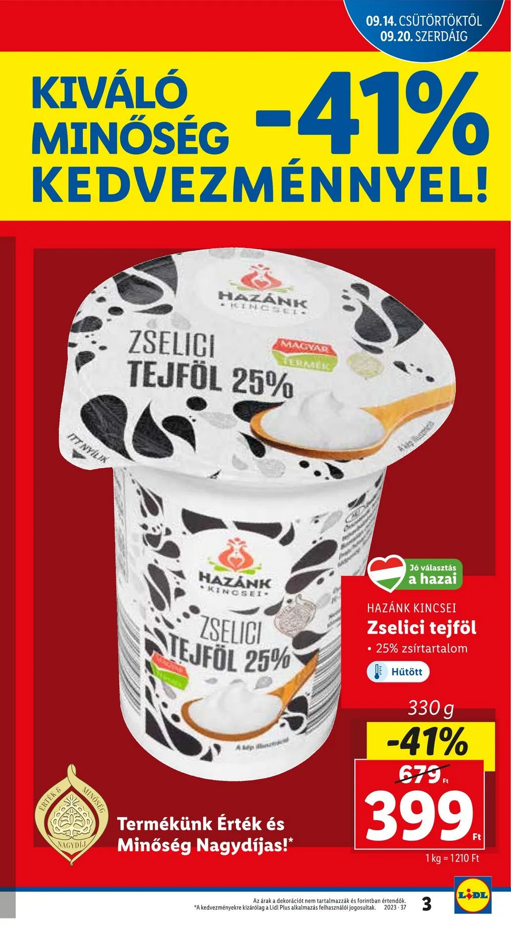 Lidl akciós újság 09.14–09.20 – 3. oldal