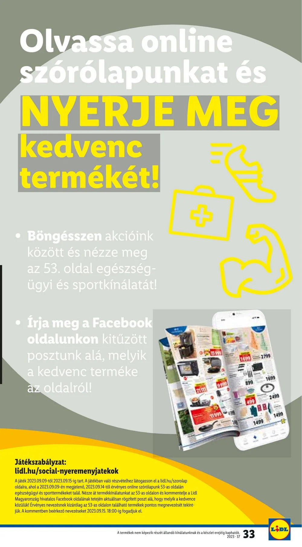 Lidl akciós újság 09.14–09.20 – 33. oldal