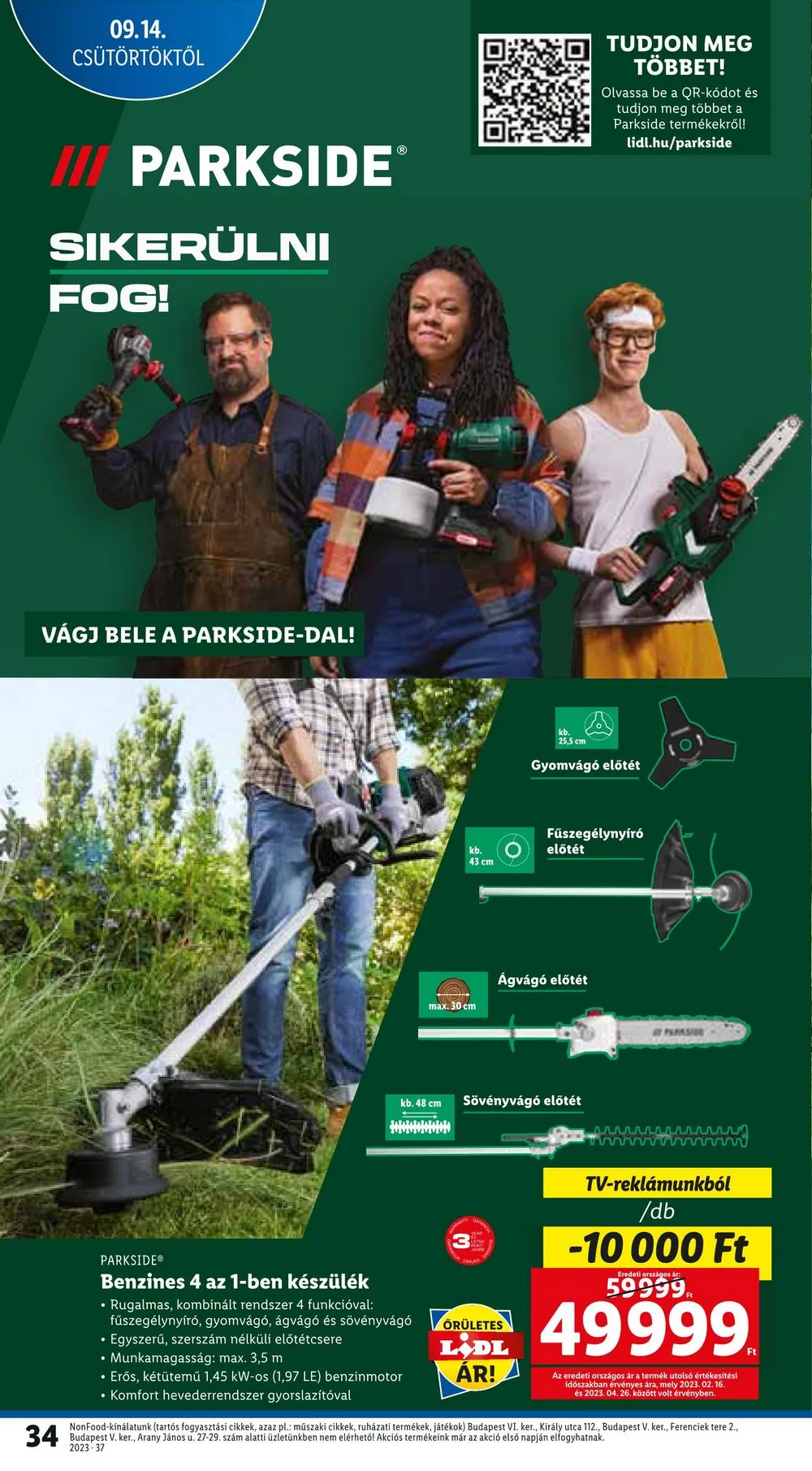 Lidl akciós újság 09.14–09.20 – 34. oldal