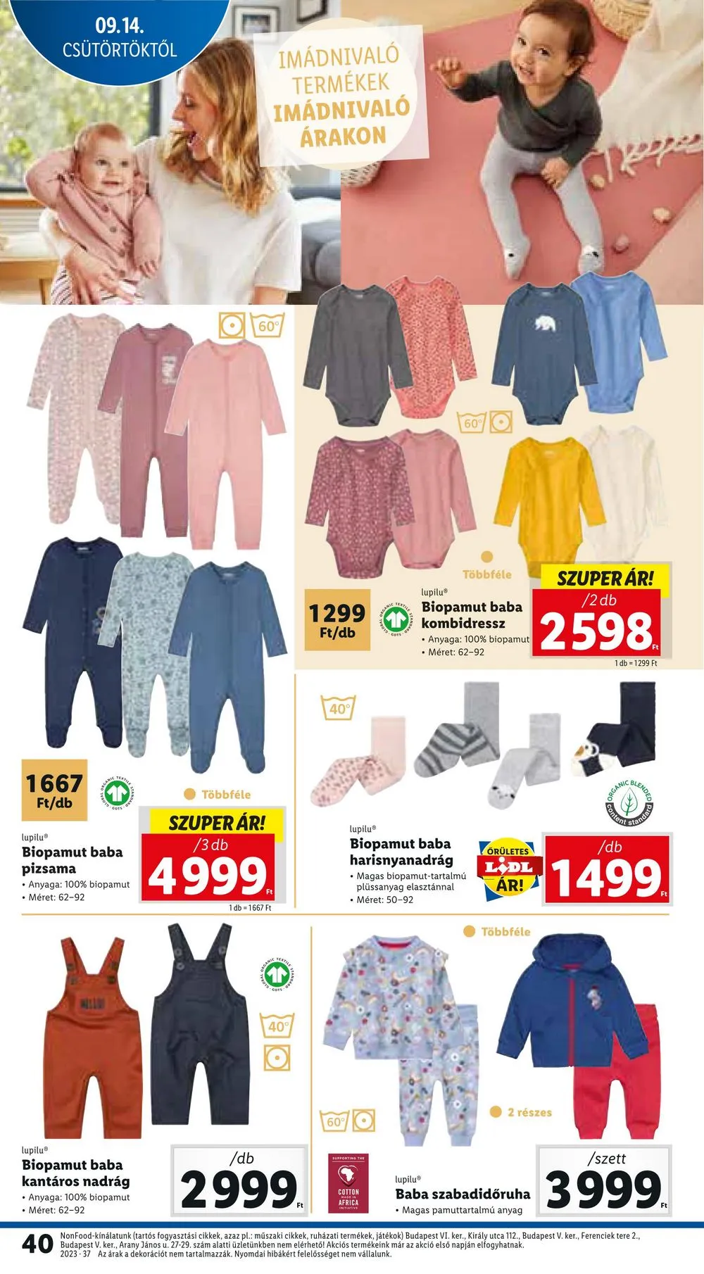 Lidl akciós újság 09.14–09.20 – 40. oldal