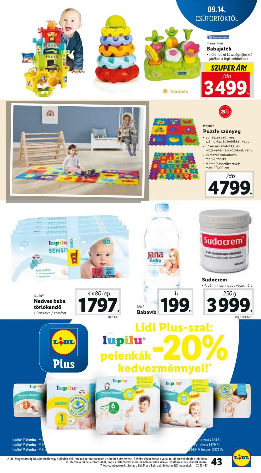 Lidl akciós újság 09.14–09.20 – 43. oldal