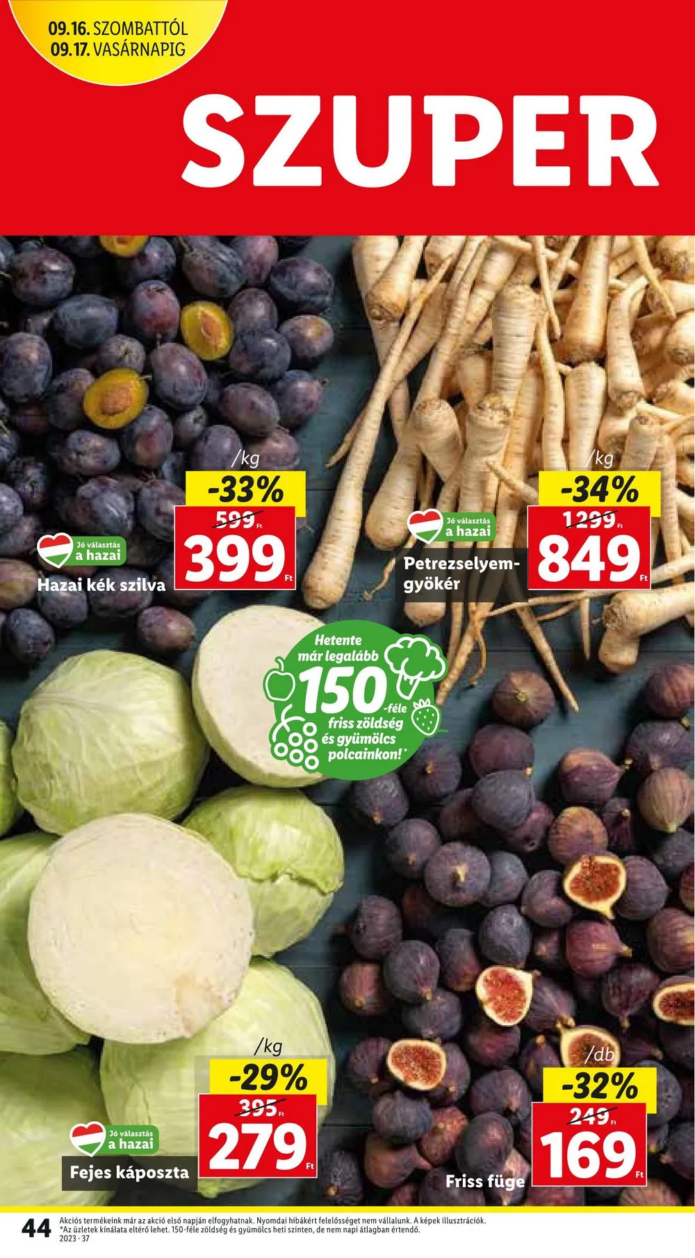 Lidl akciós újság 09.14–09.20 – 44. oldal