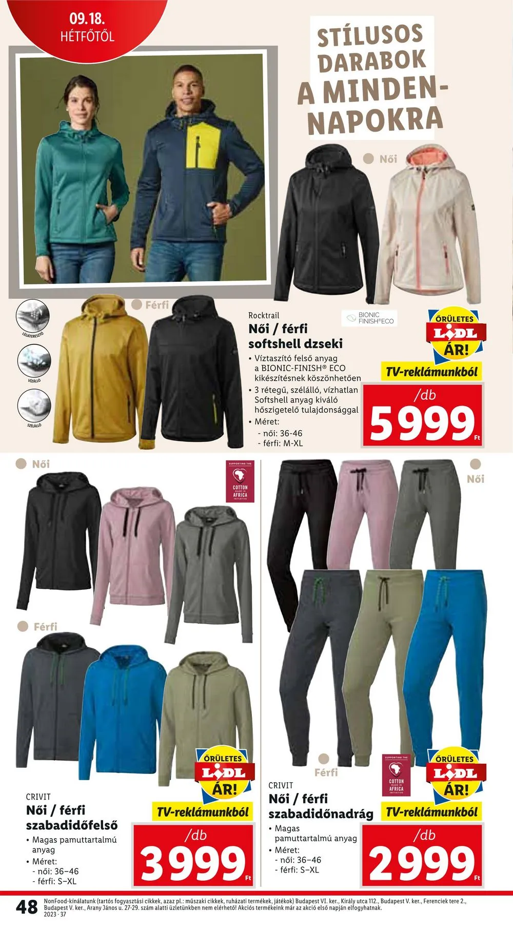 Lidl akciós újság 09.14–09.20 – 48. oldal