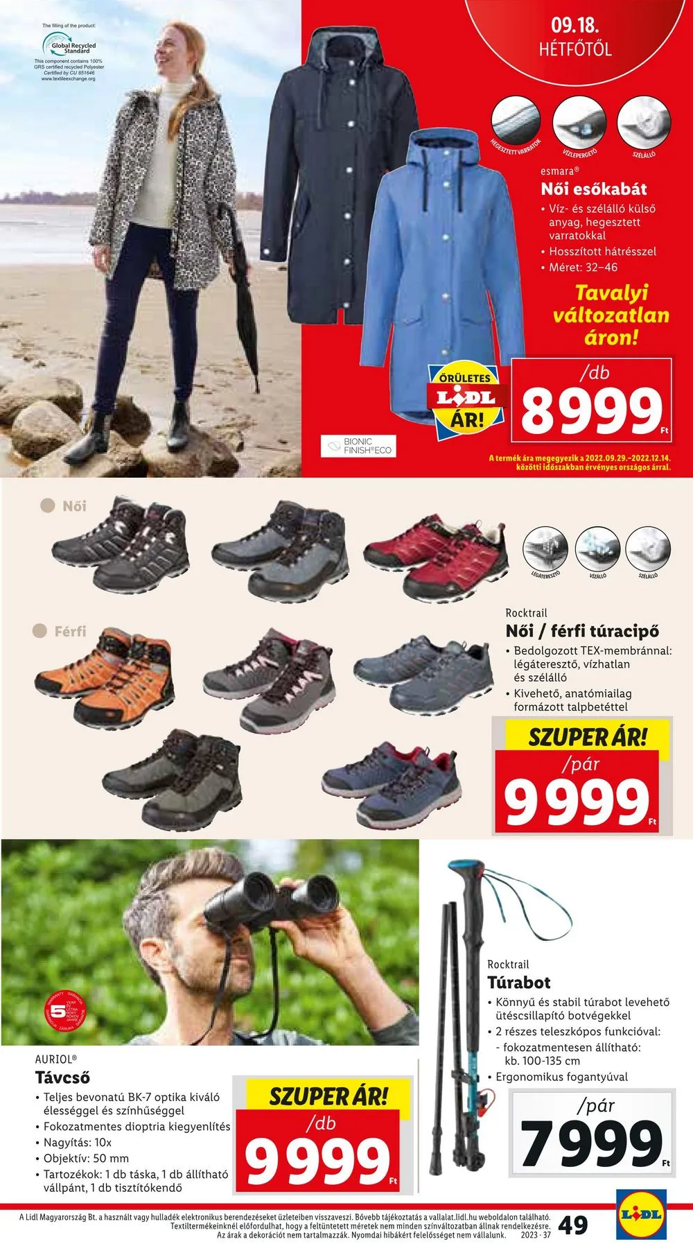 Lidl akciós újság 09.14–09.20 – 49. oldal