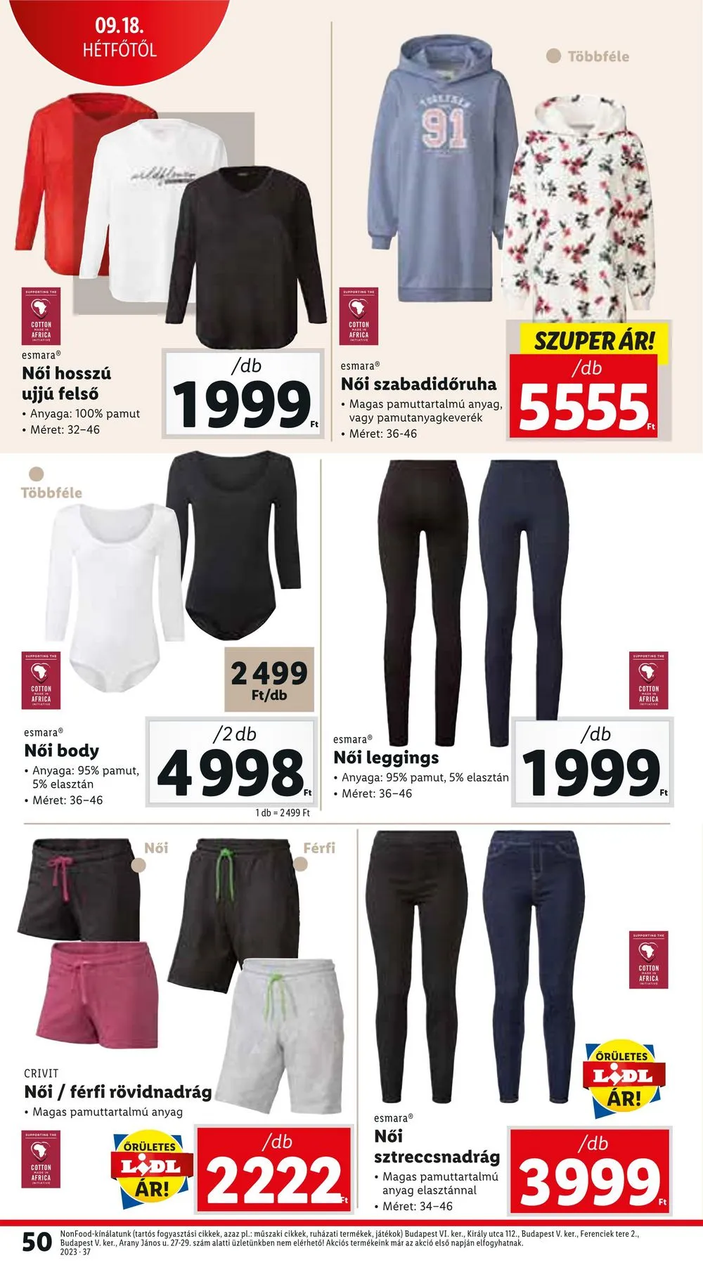Lidl akciós újság 09.14–09.20 – 50. oldal