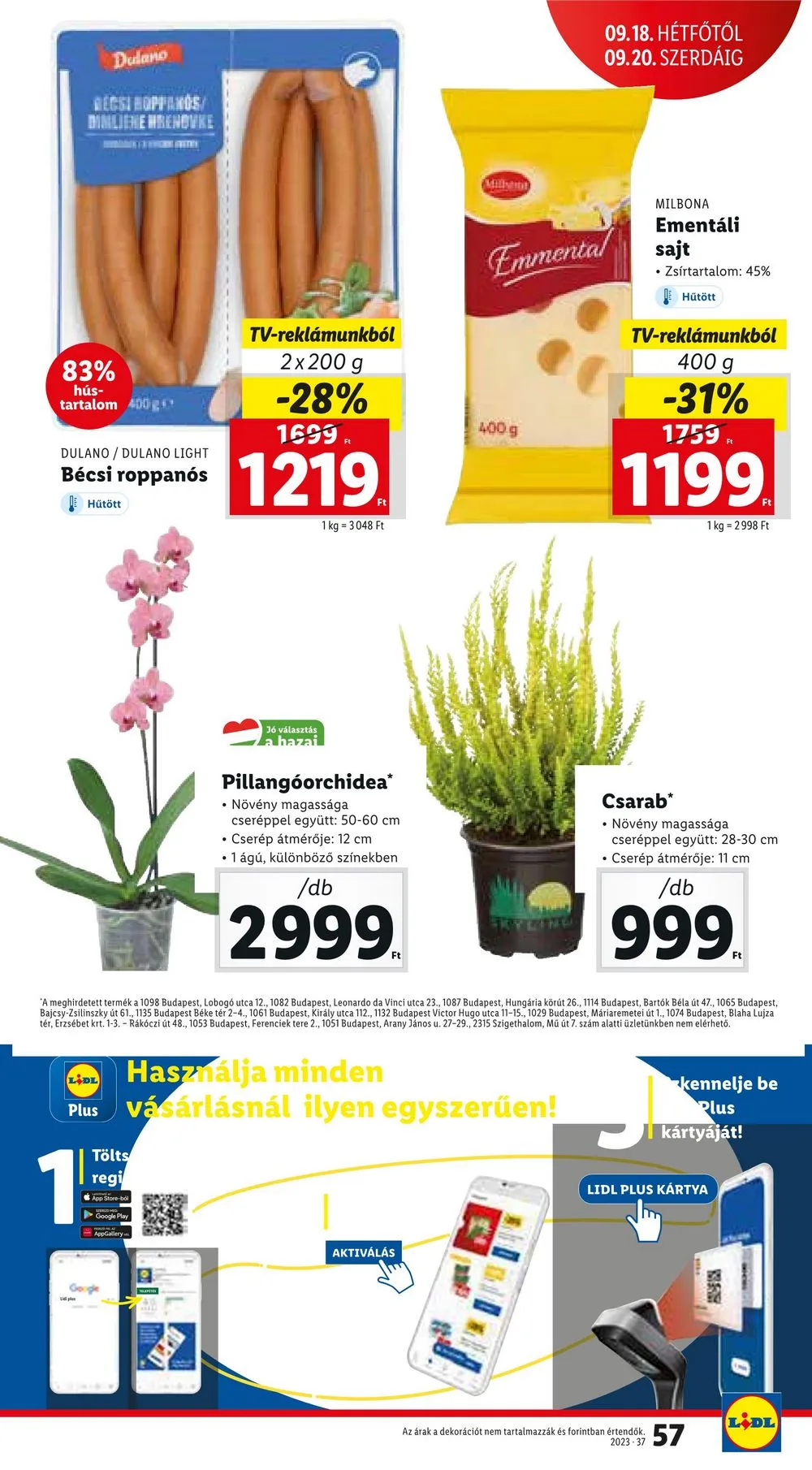 Lidl akciós újság 09.14–09.20 – 57. oldal