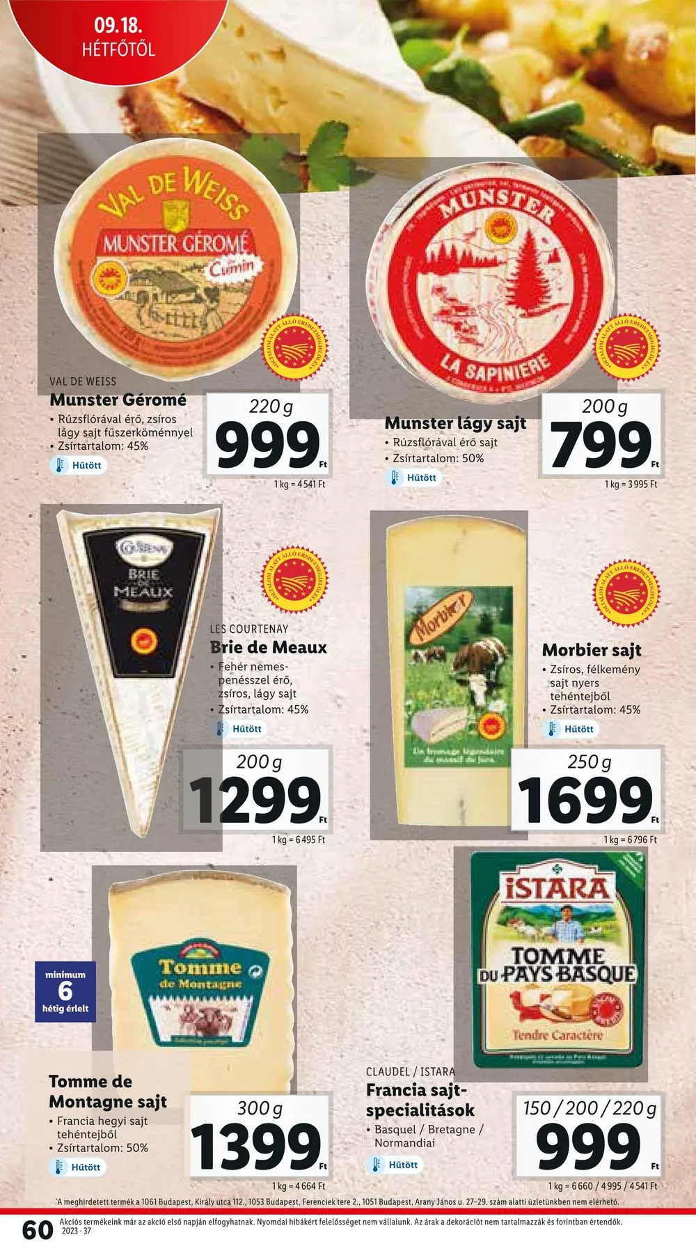 Lidl akciós újság 09.14–09.20 – 60. oldal