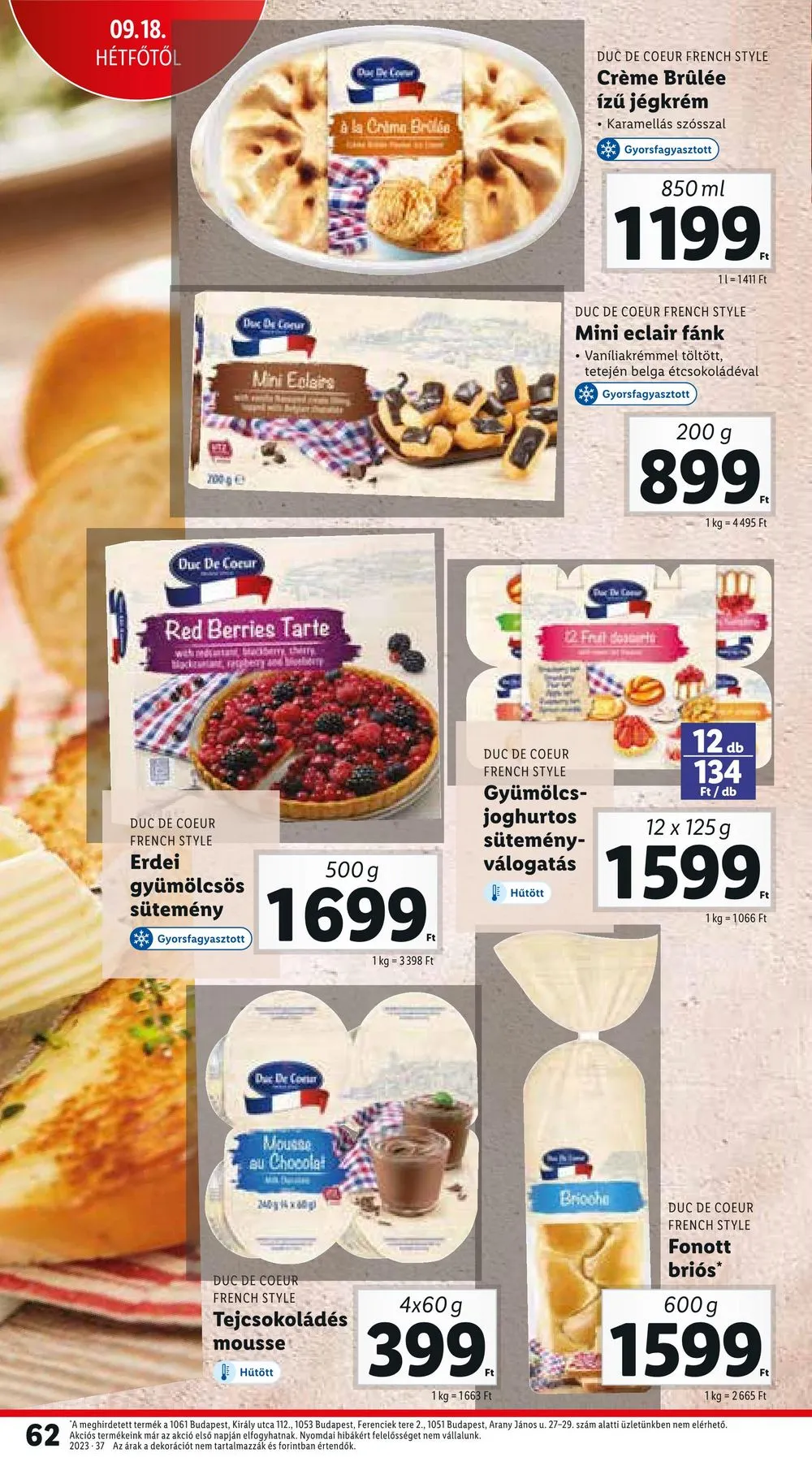 Lidl akciós újság 09.14–09.20 – 62. oldal
