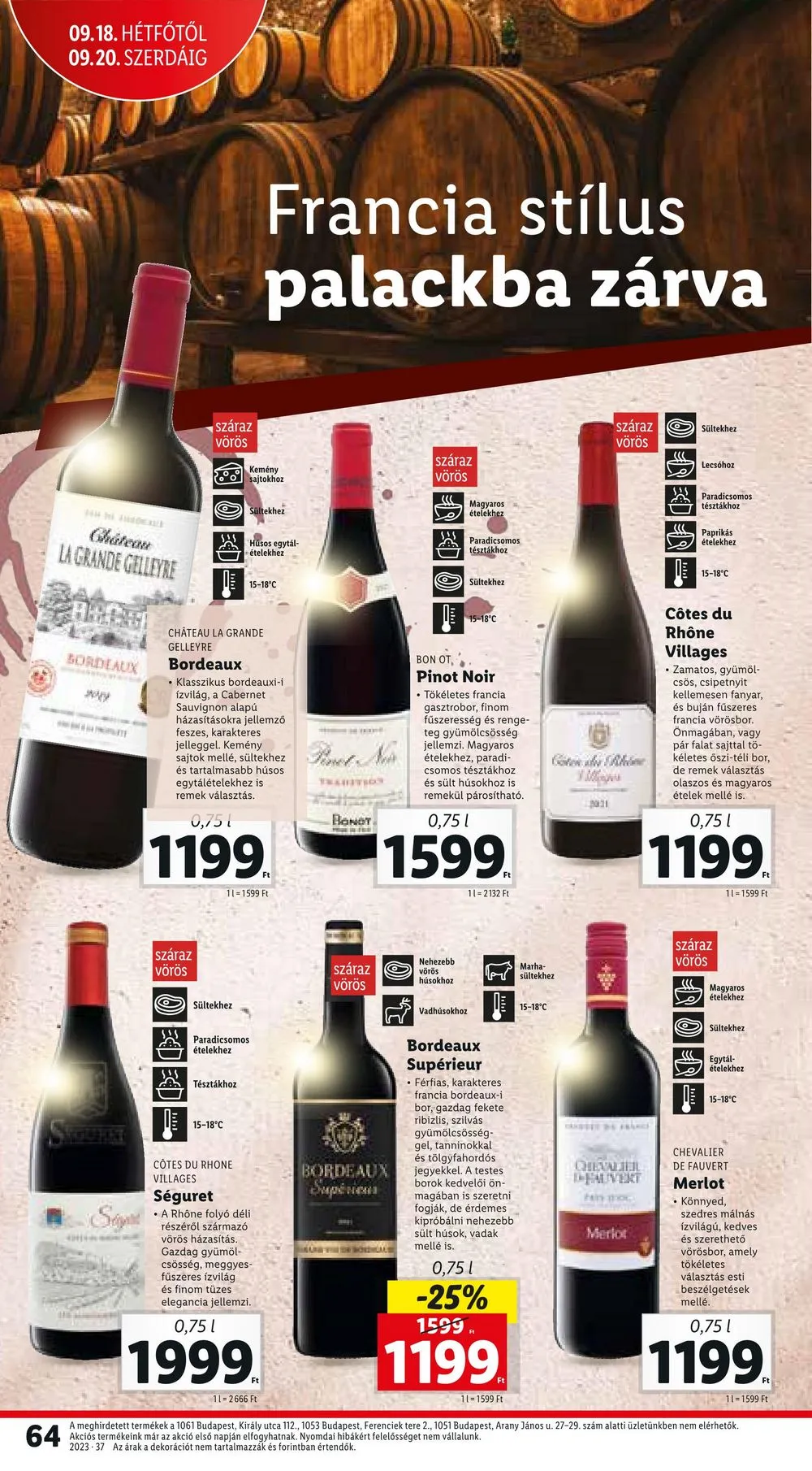 Lidl akciós újság 09.14–09.20 – 64. oldal