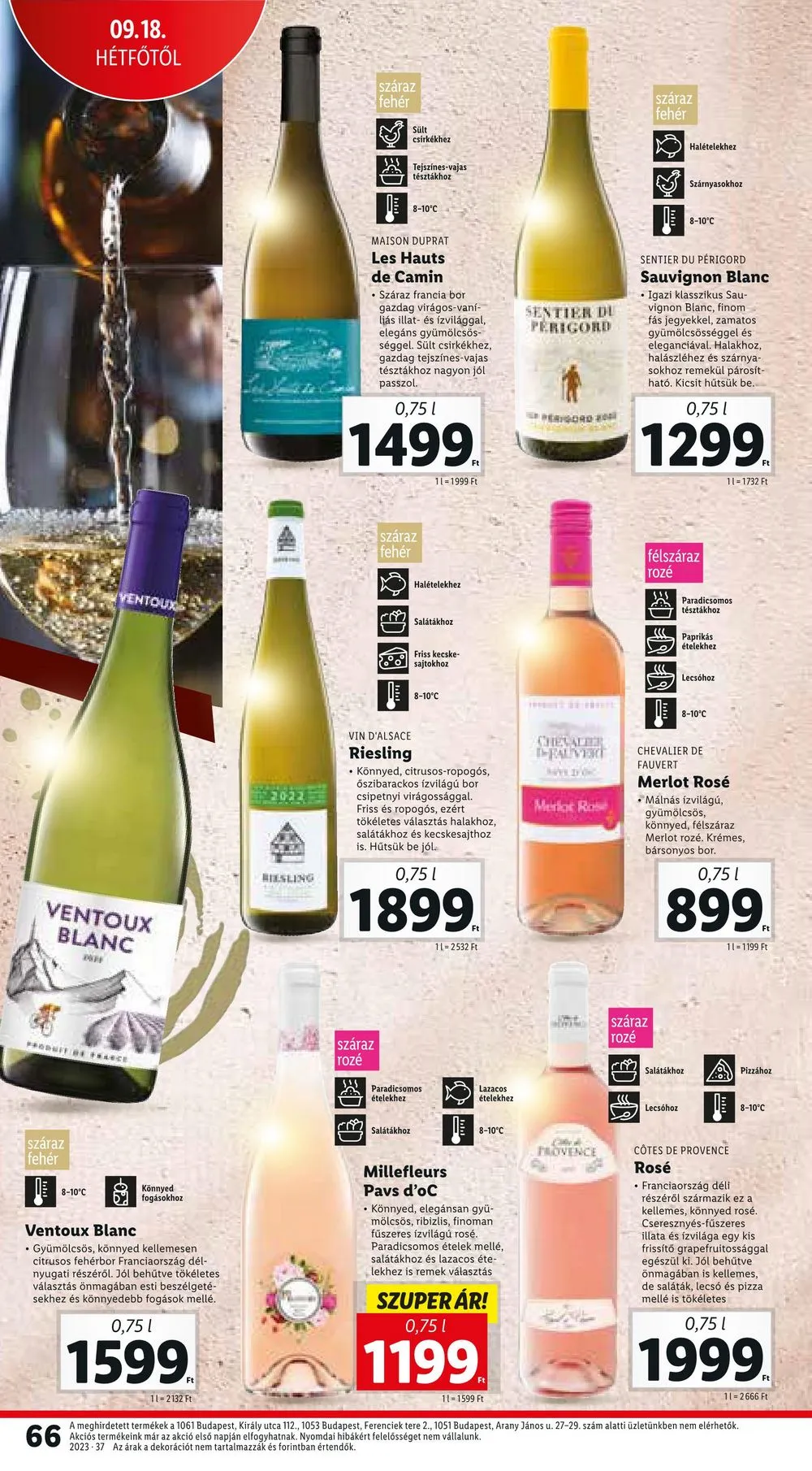 Lidl akciós újság 09.14–09.20 – 66. oldal