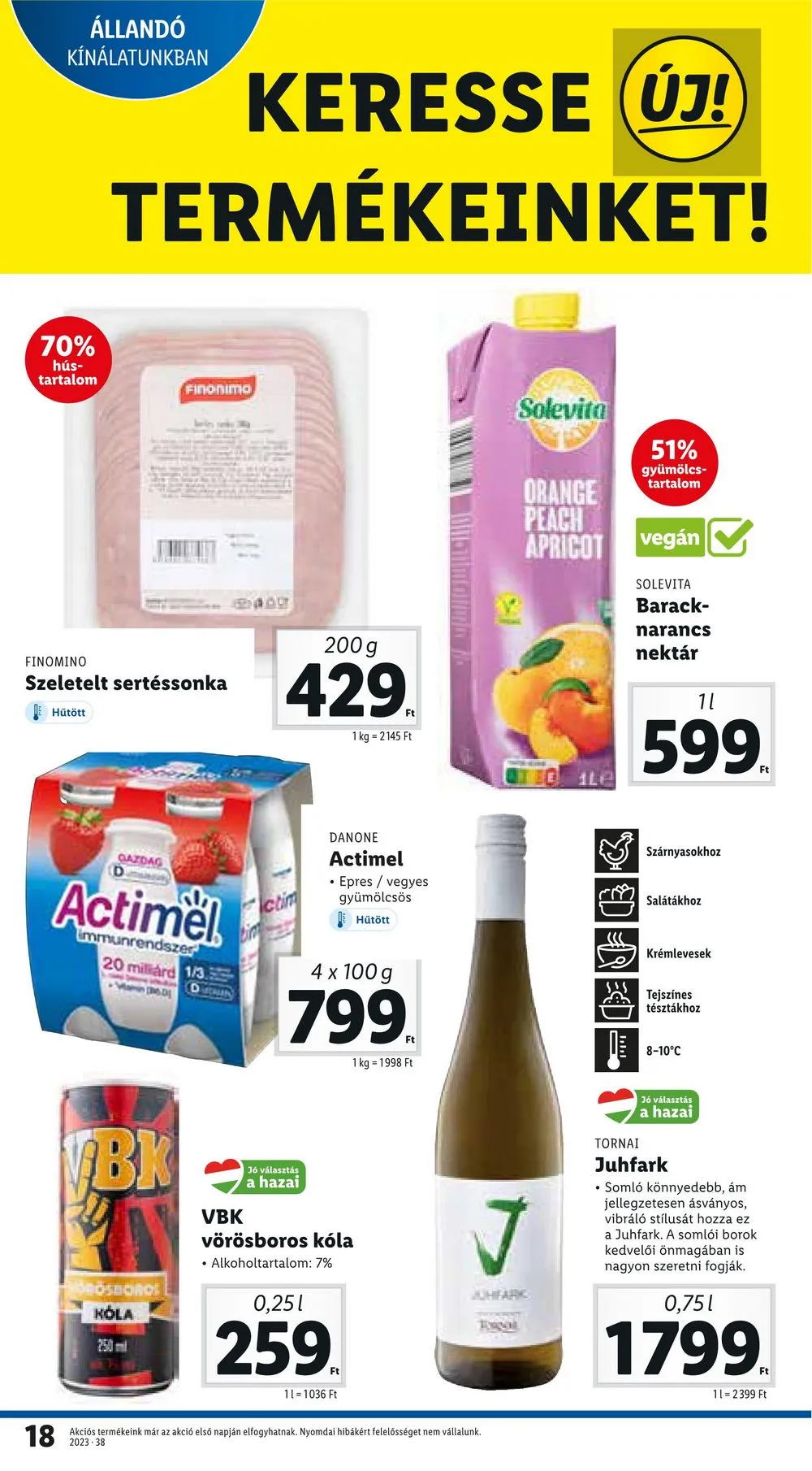 Lidl akciós újság 09.21–09.27 – 18. oldal