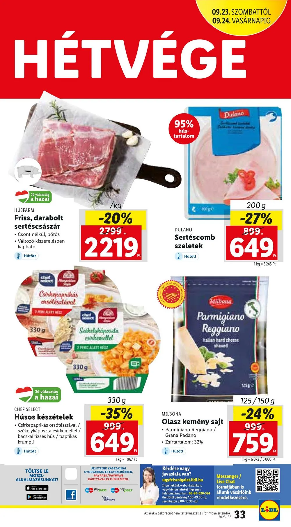 Lidl akciós újság 09.21–09.27 – 33. oldal