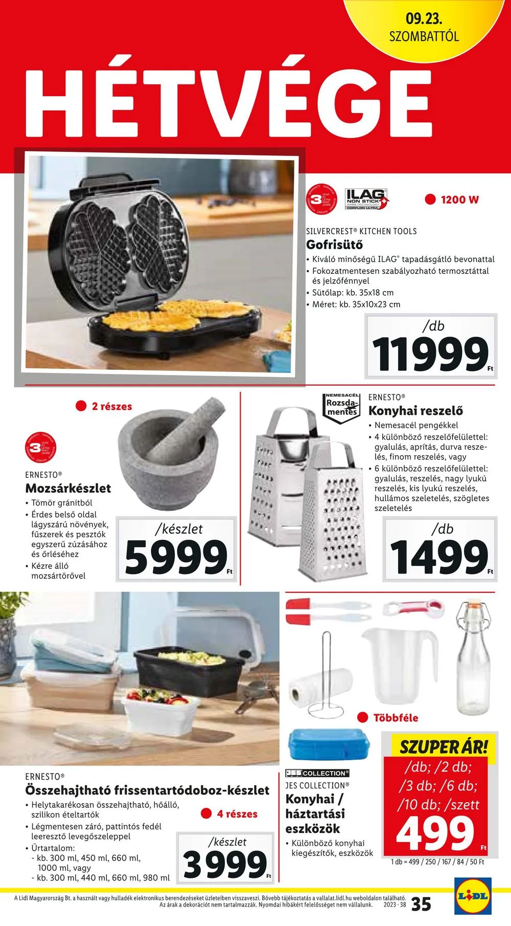 Lidl akciós újság 09.21–09.27 – 35. oldal