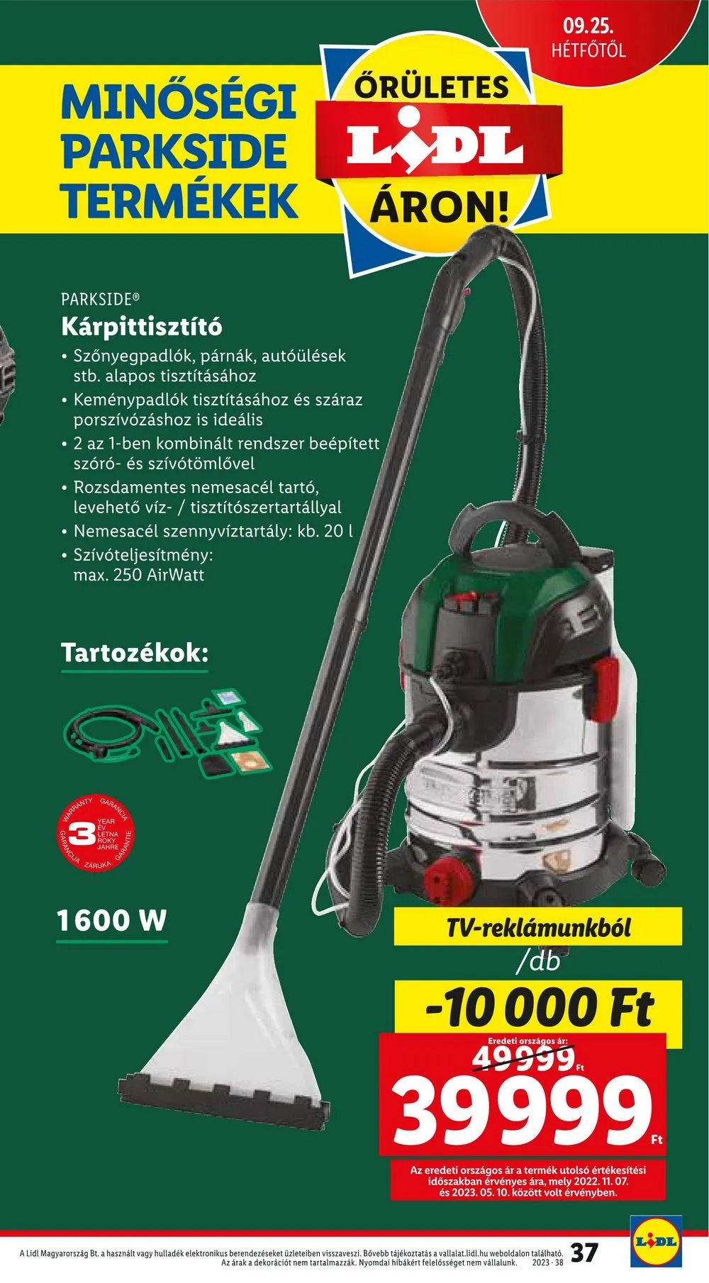Lidl akciós újság 09.21–09.27 – 37. oldal