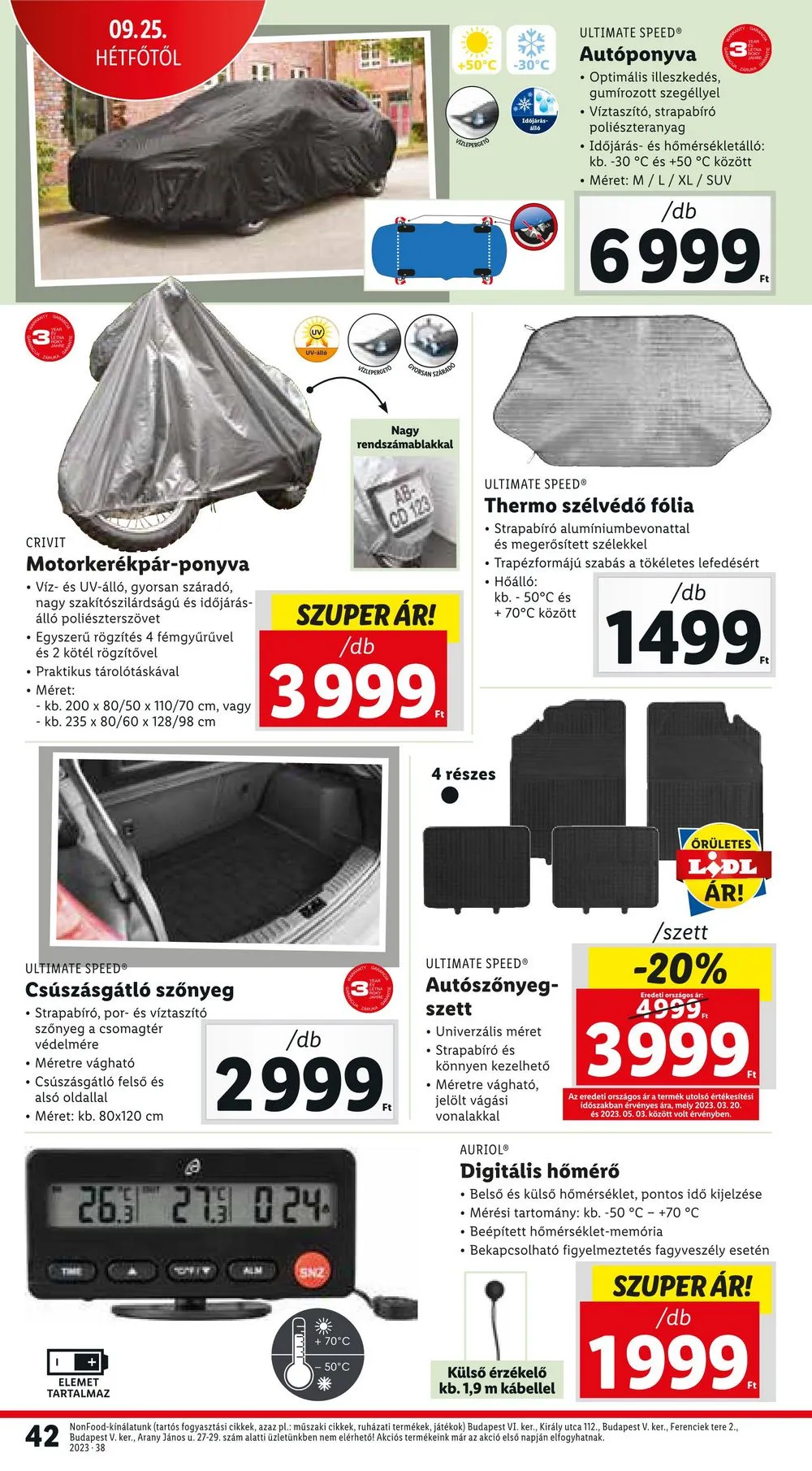 Lidl akciós újság 09.21–09.27 – 42. oldal