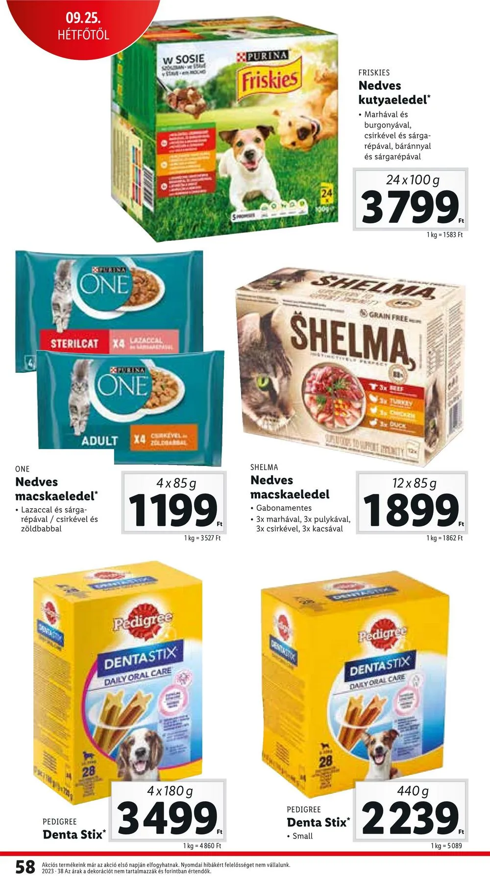 Lidl akciós újság 09.21–09.27 – 58. oldal