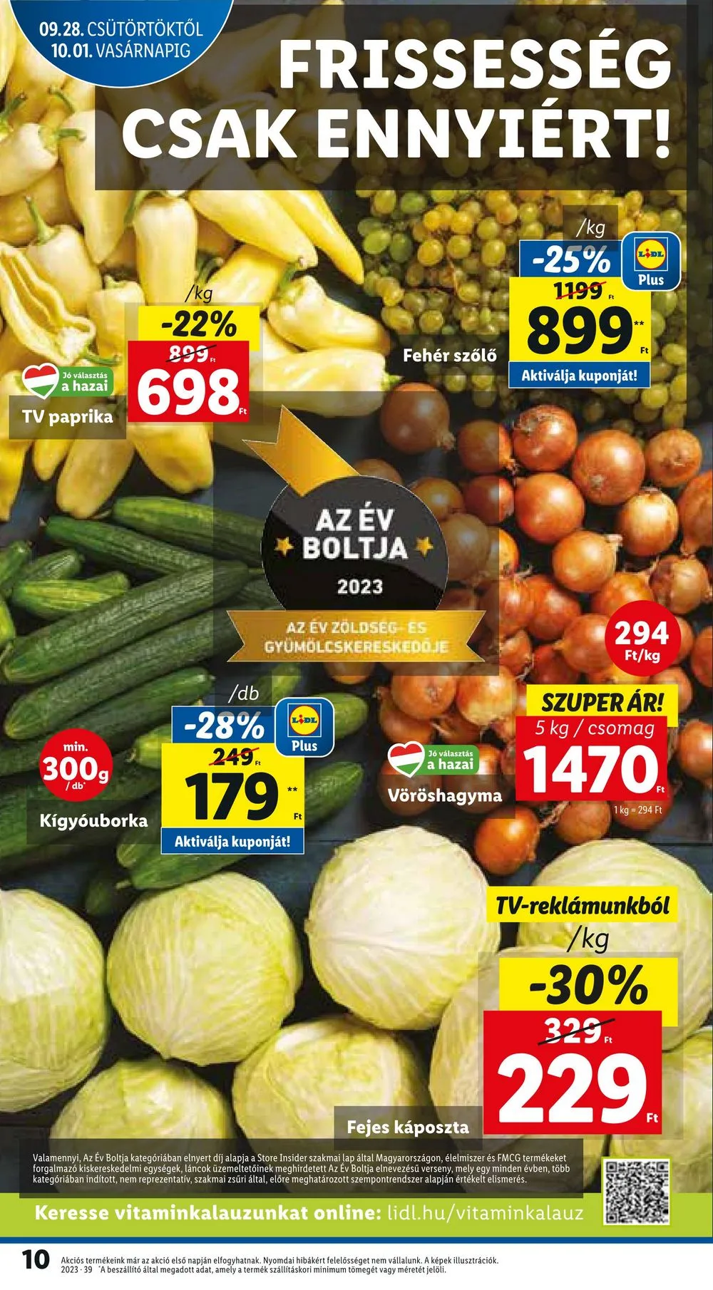 Lidl akciós újság 09.28–10.04 – 10. oldal
