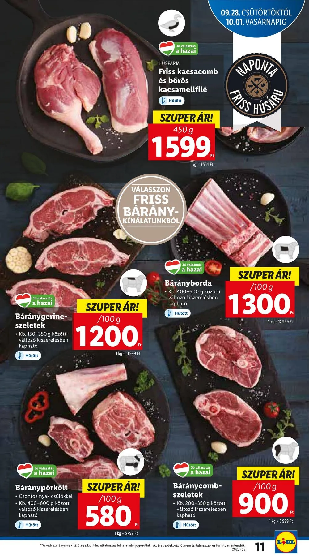 Lidl akciós újság 09.28–10.04 – 11. oldal