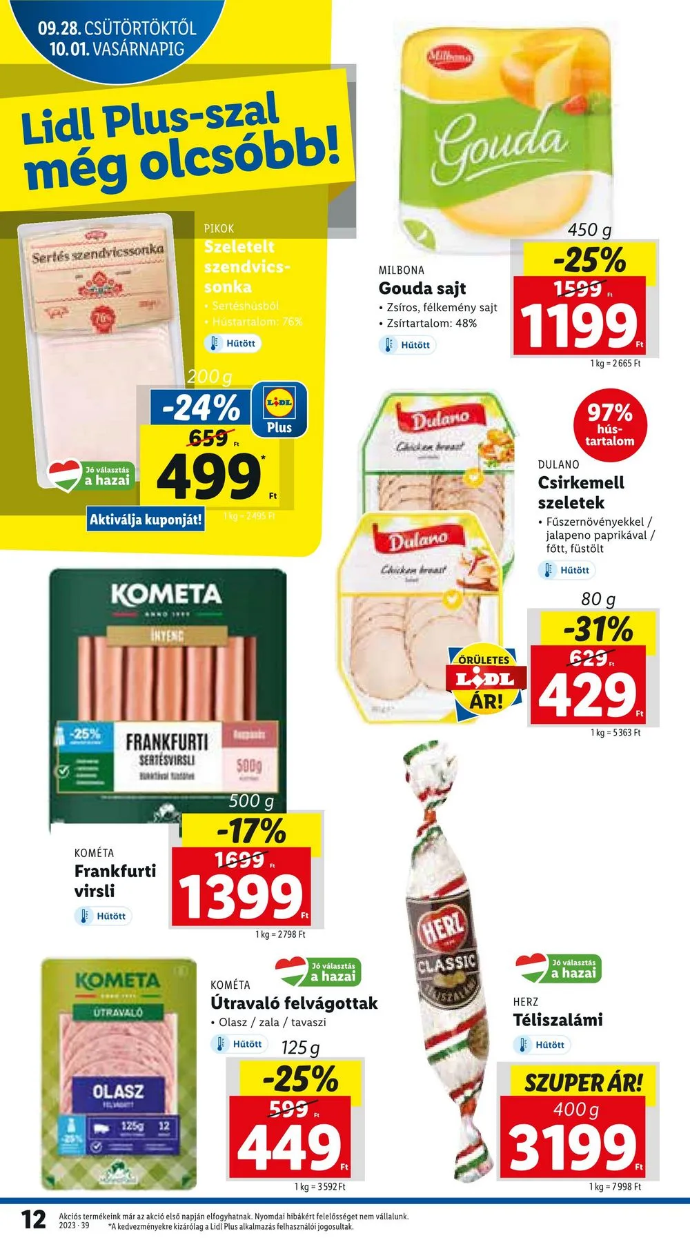 Lidl akciós újság 09.28–10.04 – 12. oldal