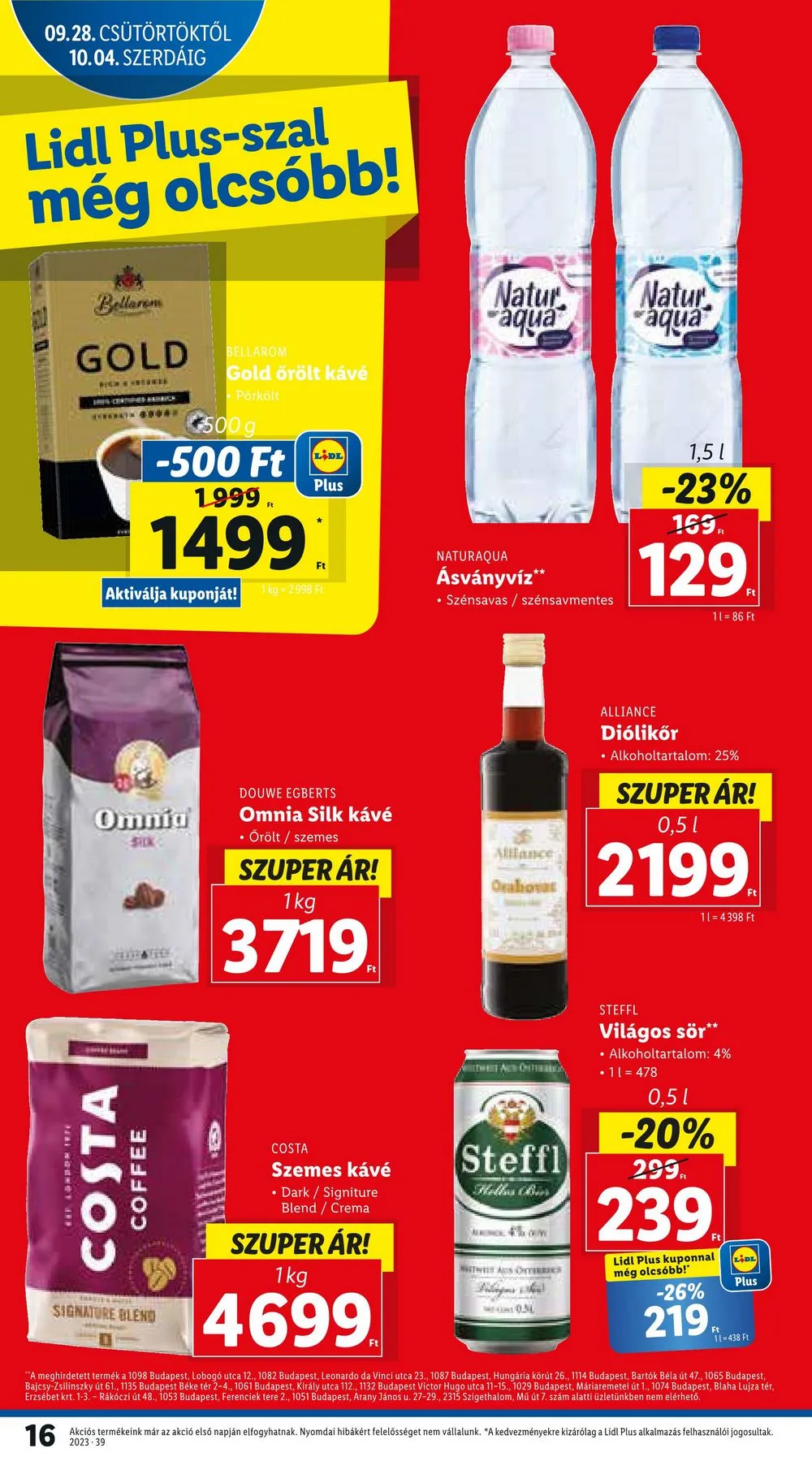Lidl akciós újság 09.28–10.04 – 16. oldal