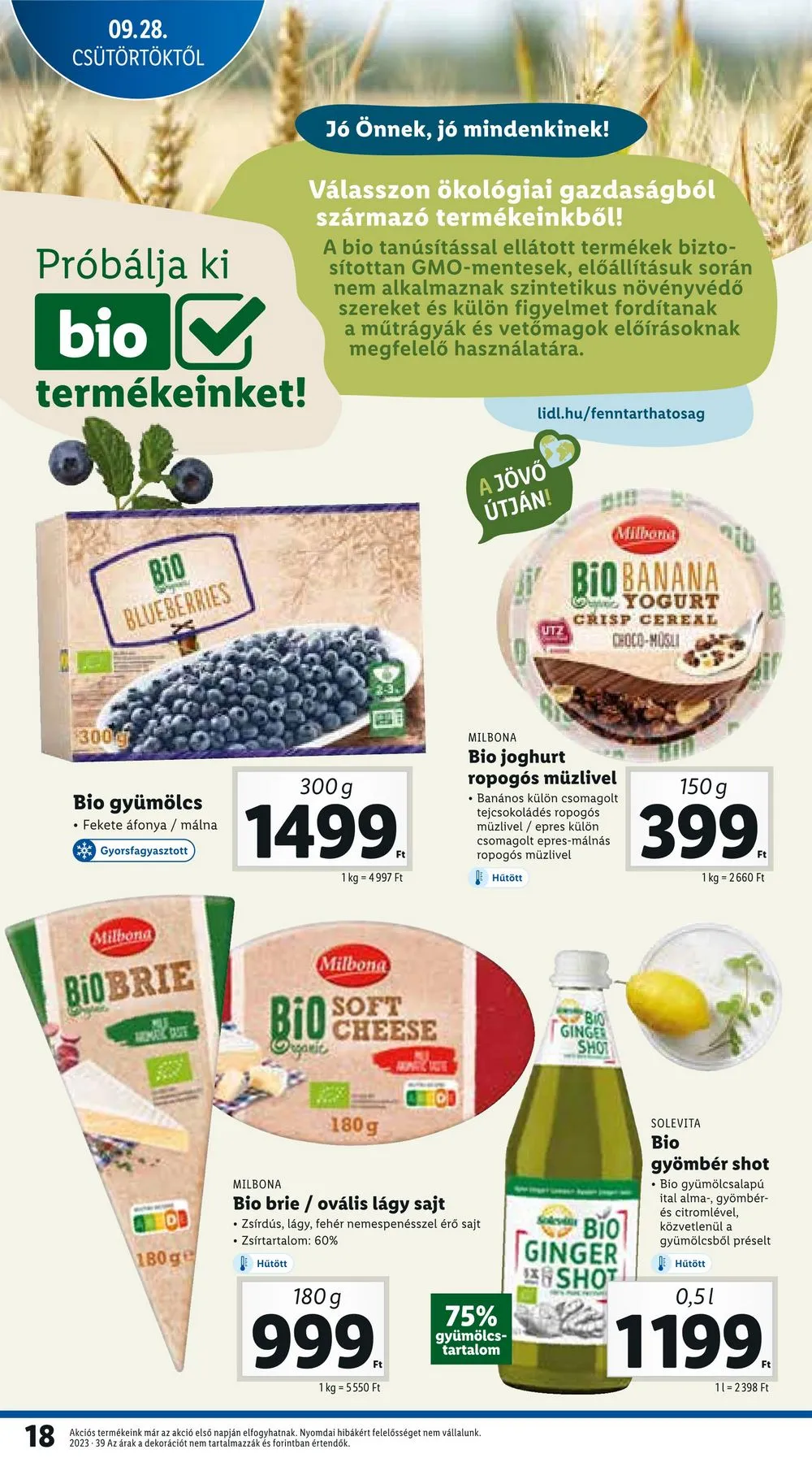 Lidl akciós újság 09.28–10.04 – 18. oldal