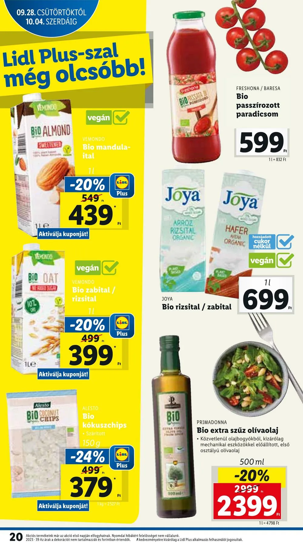 Lidl akciós újság 09.28–10.04 – 20. oldal