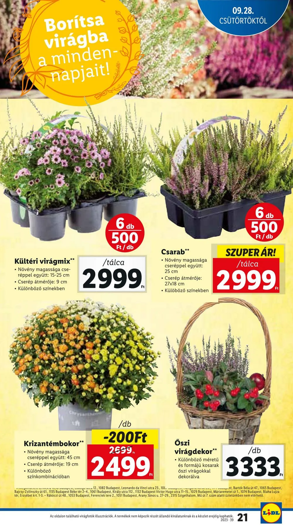 Lidl akciós újság 09.28–10.04 – 21. oldal