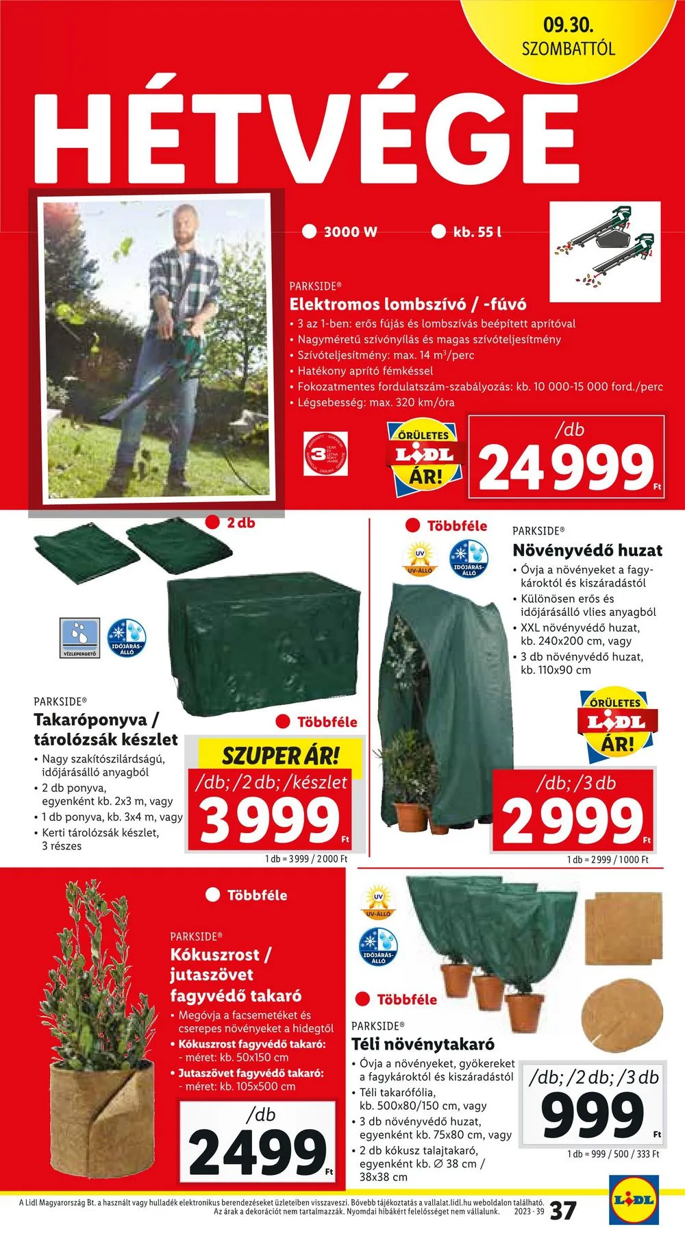 Lidl akciós újság 09.28–10.04 – 37. oldal