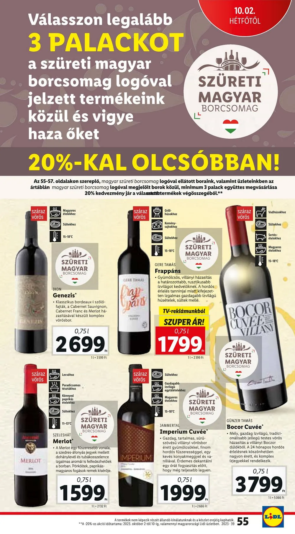 Lidl akciós újság 09.28–10.04 – 55. oldal