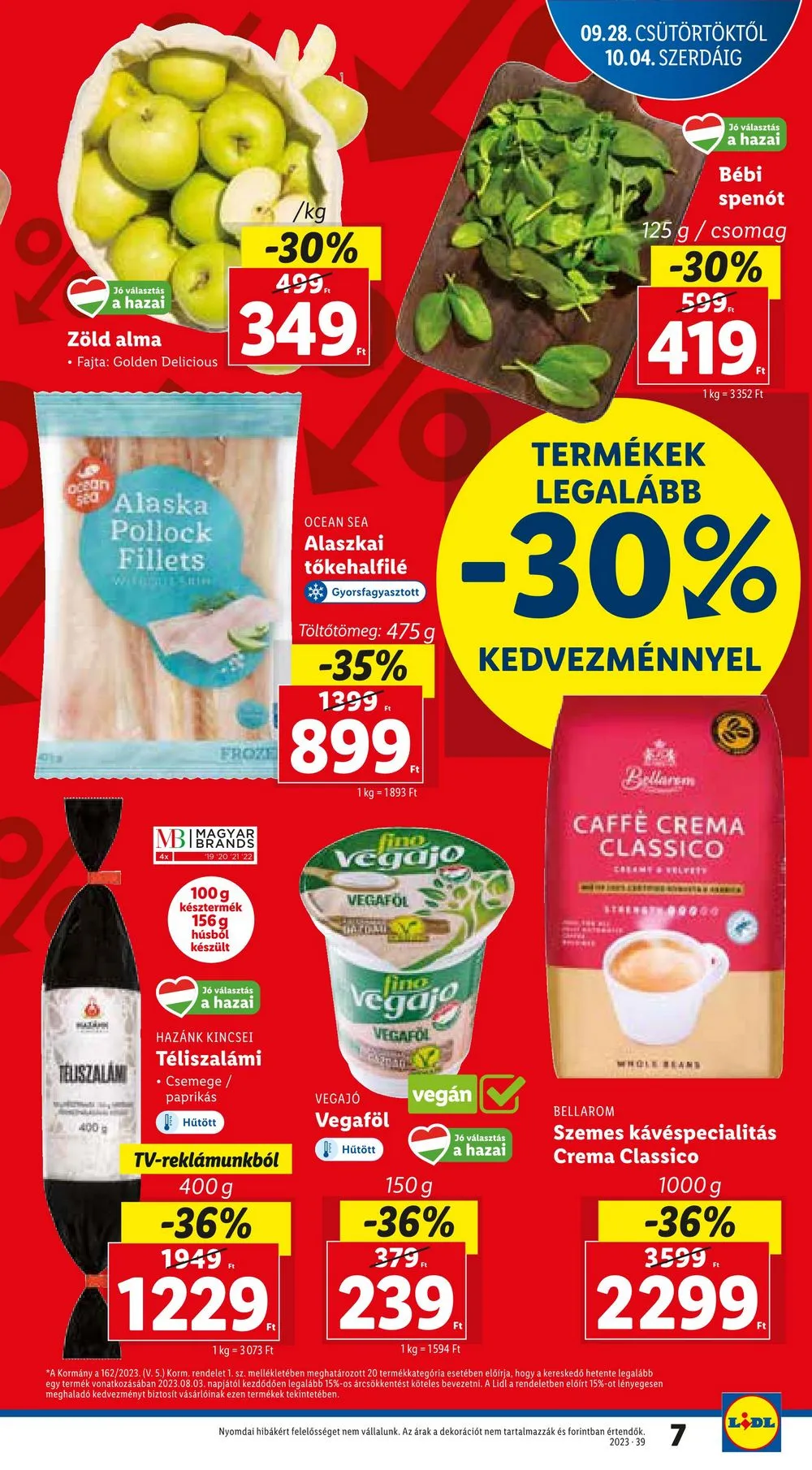 Lidl akciós újság 09.28–10.04 – 7. oldal