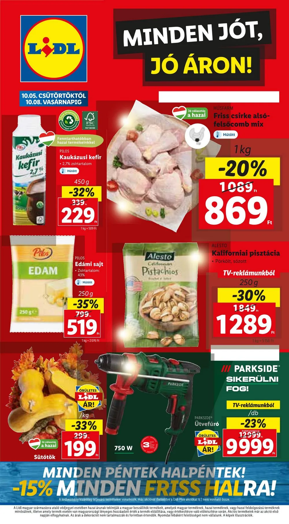 Lidl akciós újság 10.05–10.11