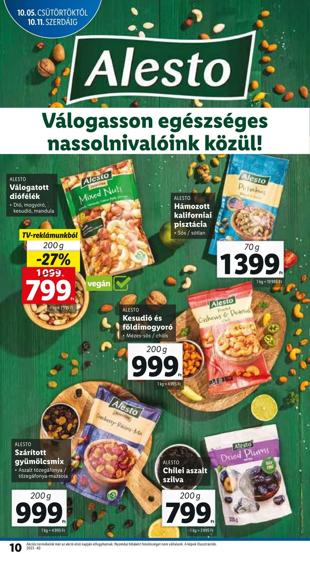 Lidl akciós újság 10.05–10.11 – 10. oldal
