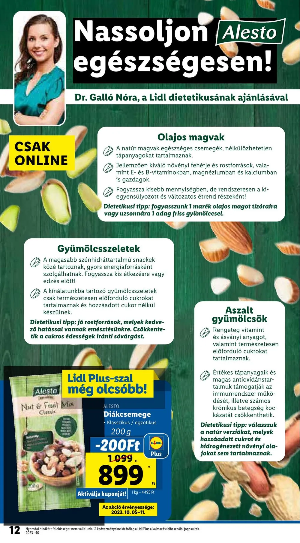 Lidl akciós újság 10.05–10.11 – 12. oldal