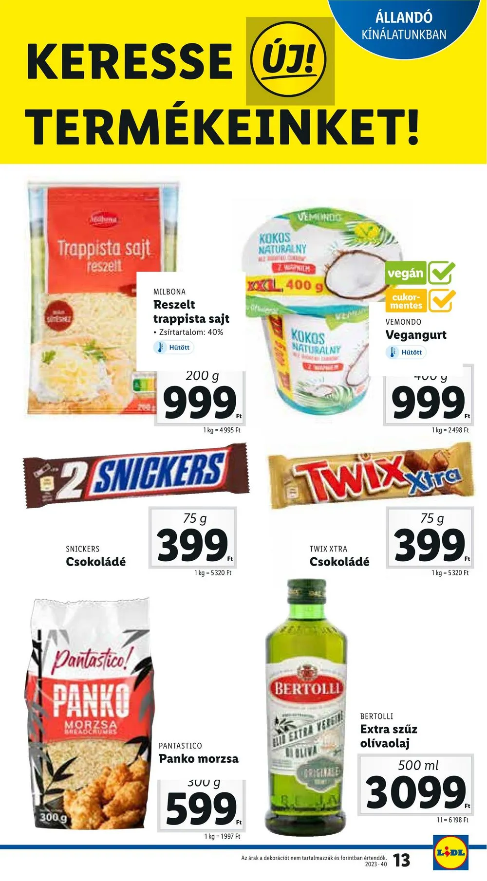 Lidl akciós újság 10.05–10.11 – 13. oldal