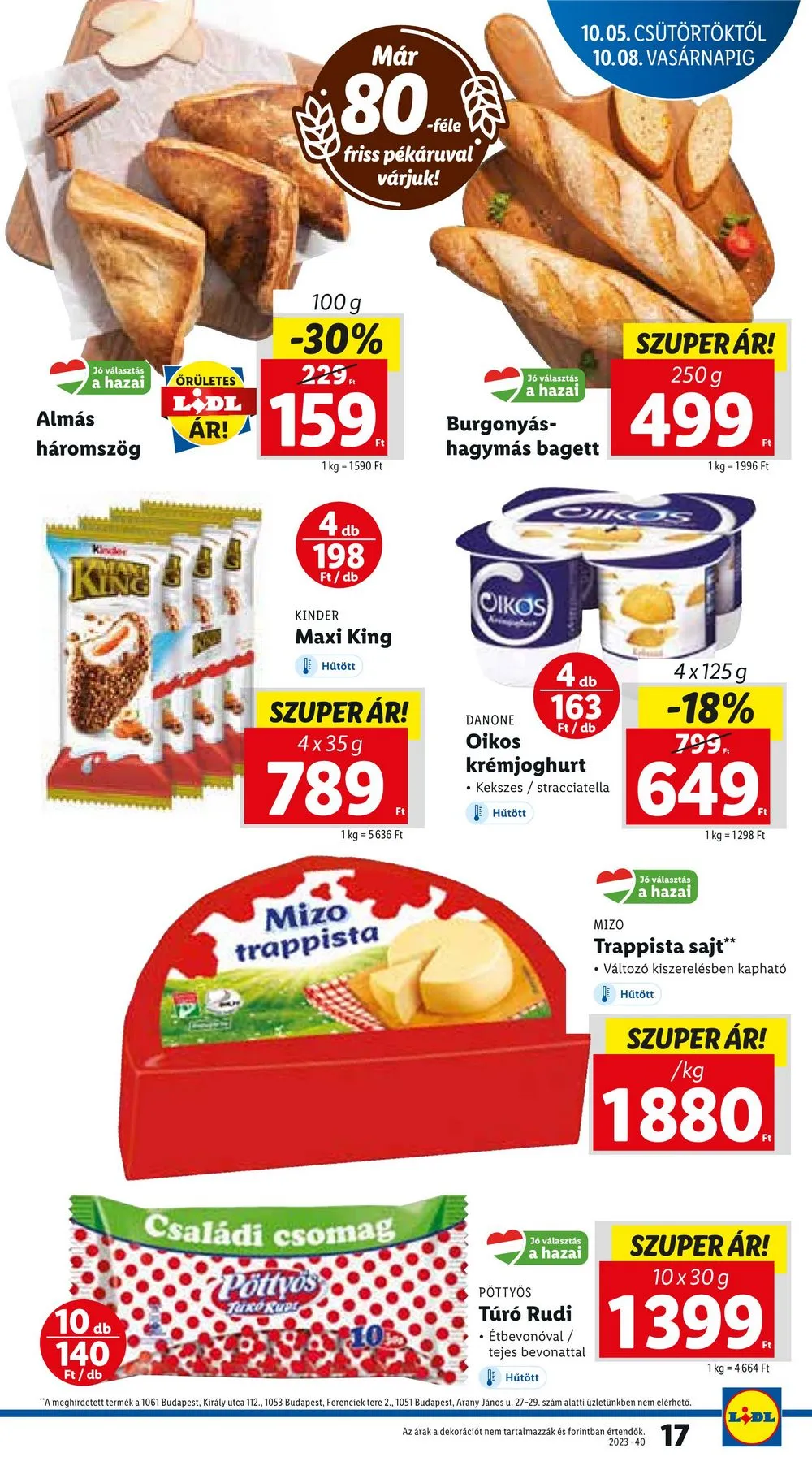 Lidl akciós újság 10.05–10.11 – 17. oldal