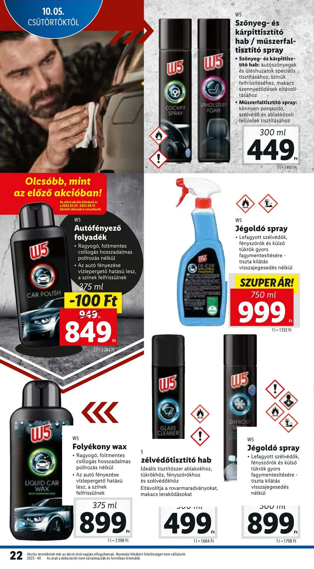 Lidl akciós újság 10.05–10.11 – 22. oldal