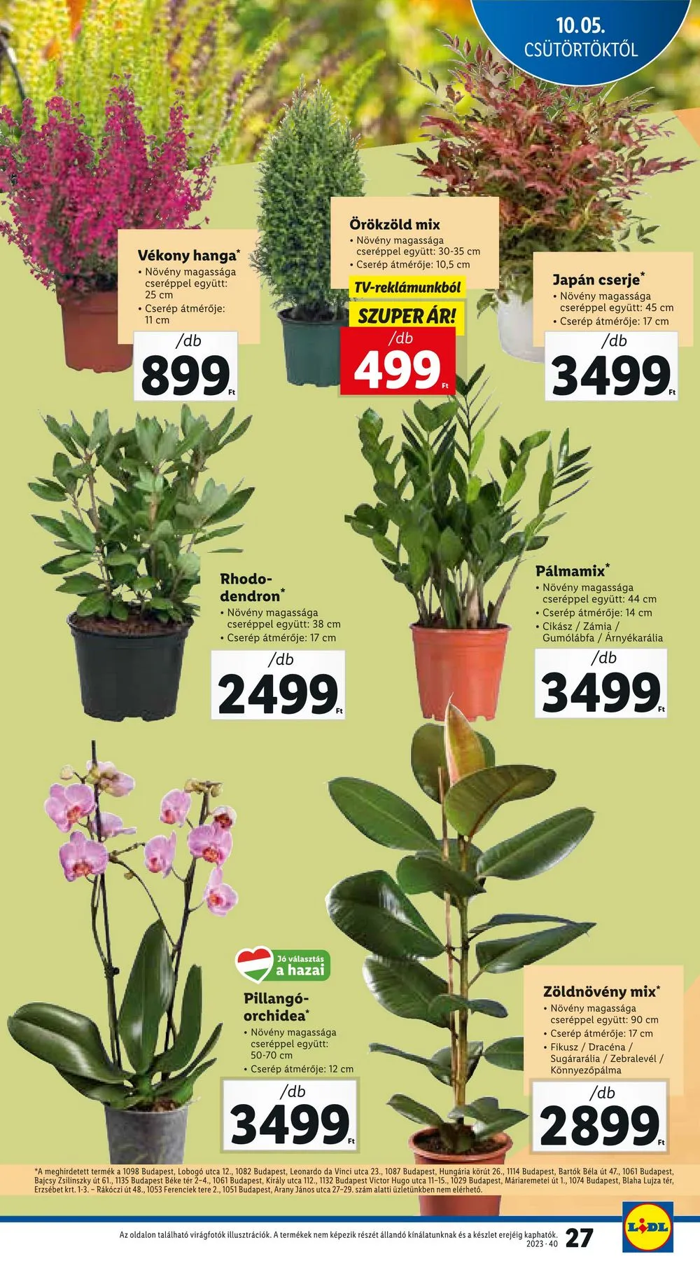 Lidl akciós újság 10.05–10.11 – 27. oldal
