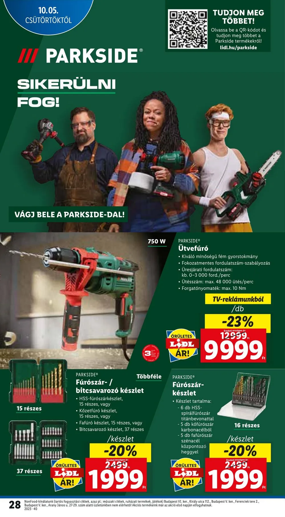 Lidl akciós újság 10.05–10.11 – 28. oldal