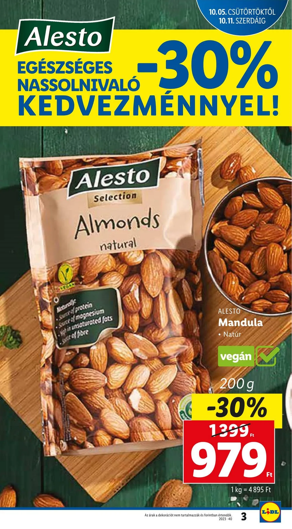Lidl akciós újság 10.05–10.11 – 3. oldal