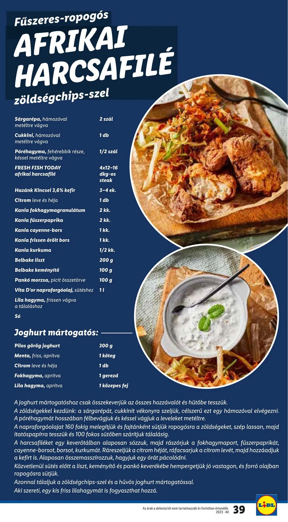 Lidl akciós újság 10.05–10.11 – 39. oldal
