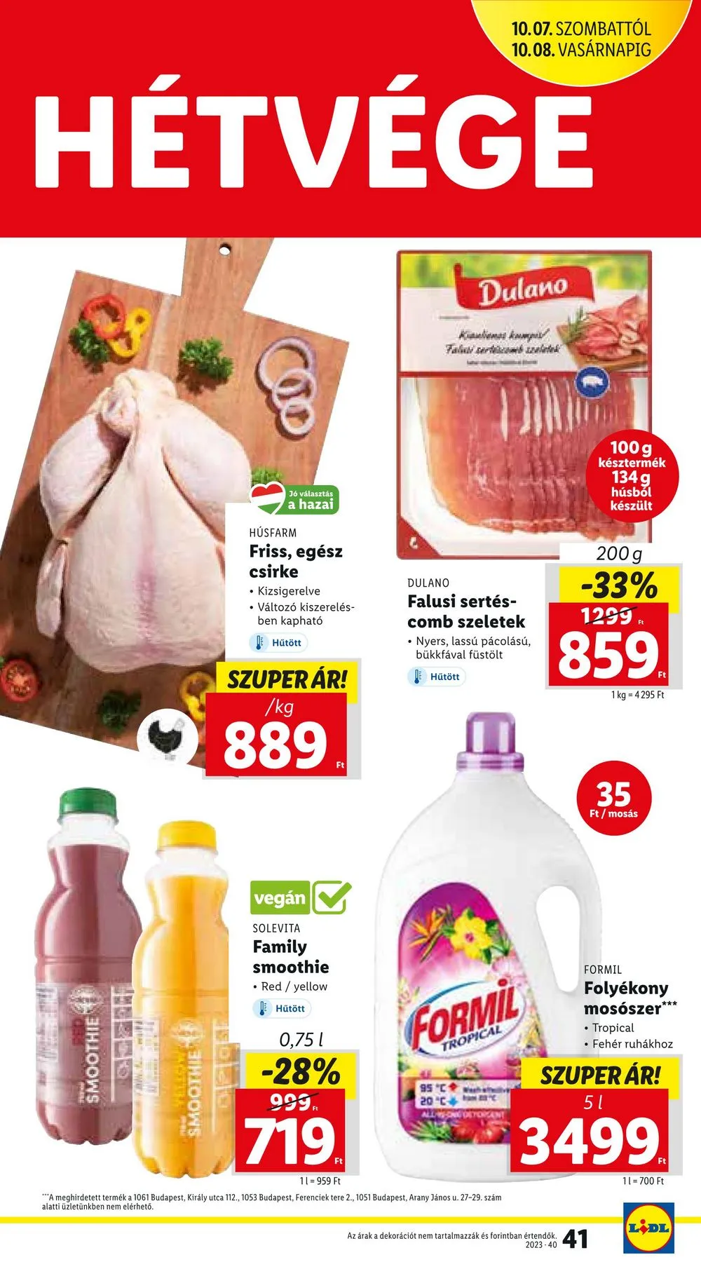 Lidl akciós újság 10.05–10.11 – 41. oldal