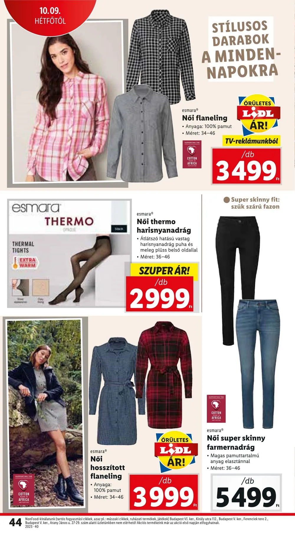 Lidl akciós újság 10.05–10.11 – 44. oldal