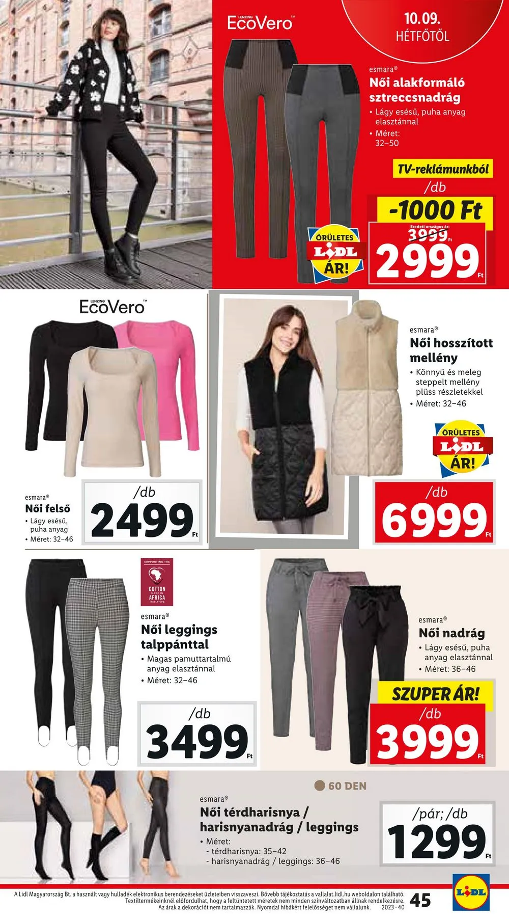 Lidl akciós újság 10.05–10.11 – 45. oldal