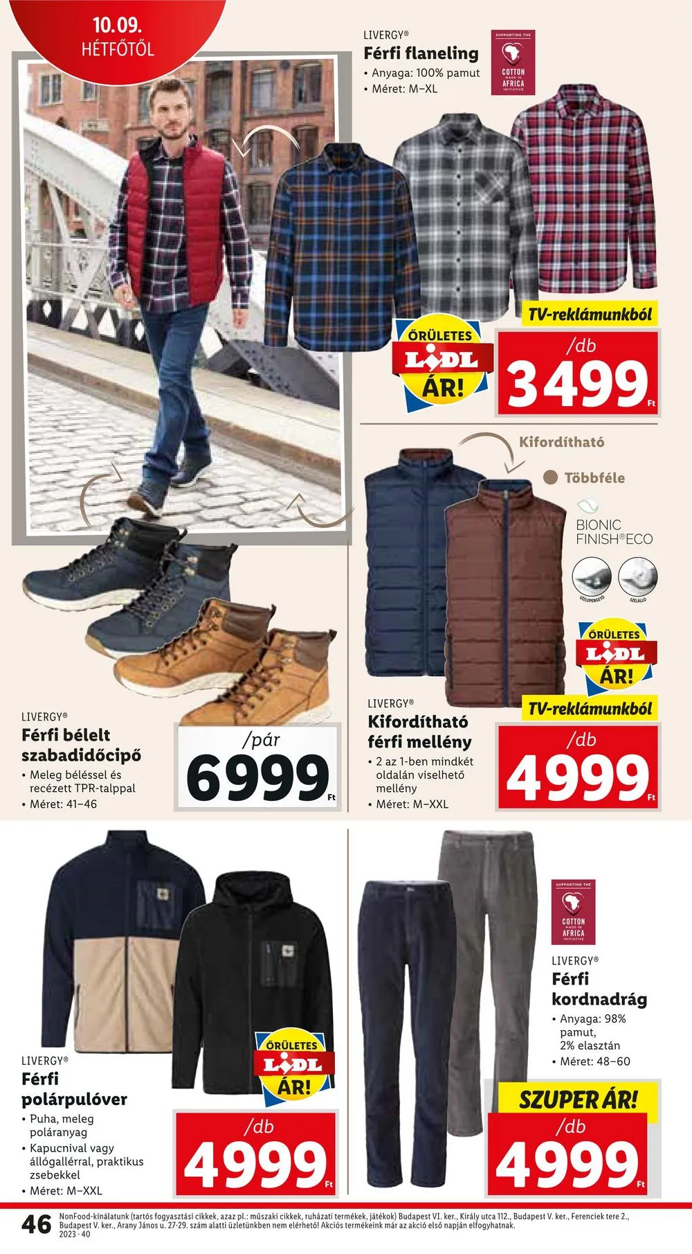 Lidl akciós újság 10.05–10.11 – 46. oldal