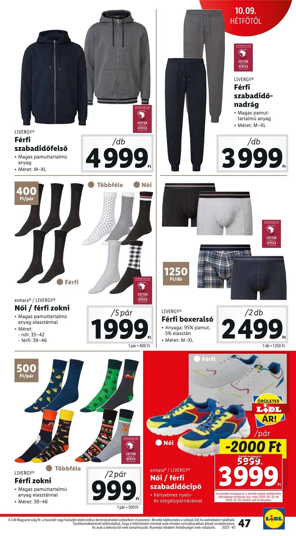 Lidl akciós újság 10.05–10.11 – 47. oldal