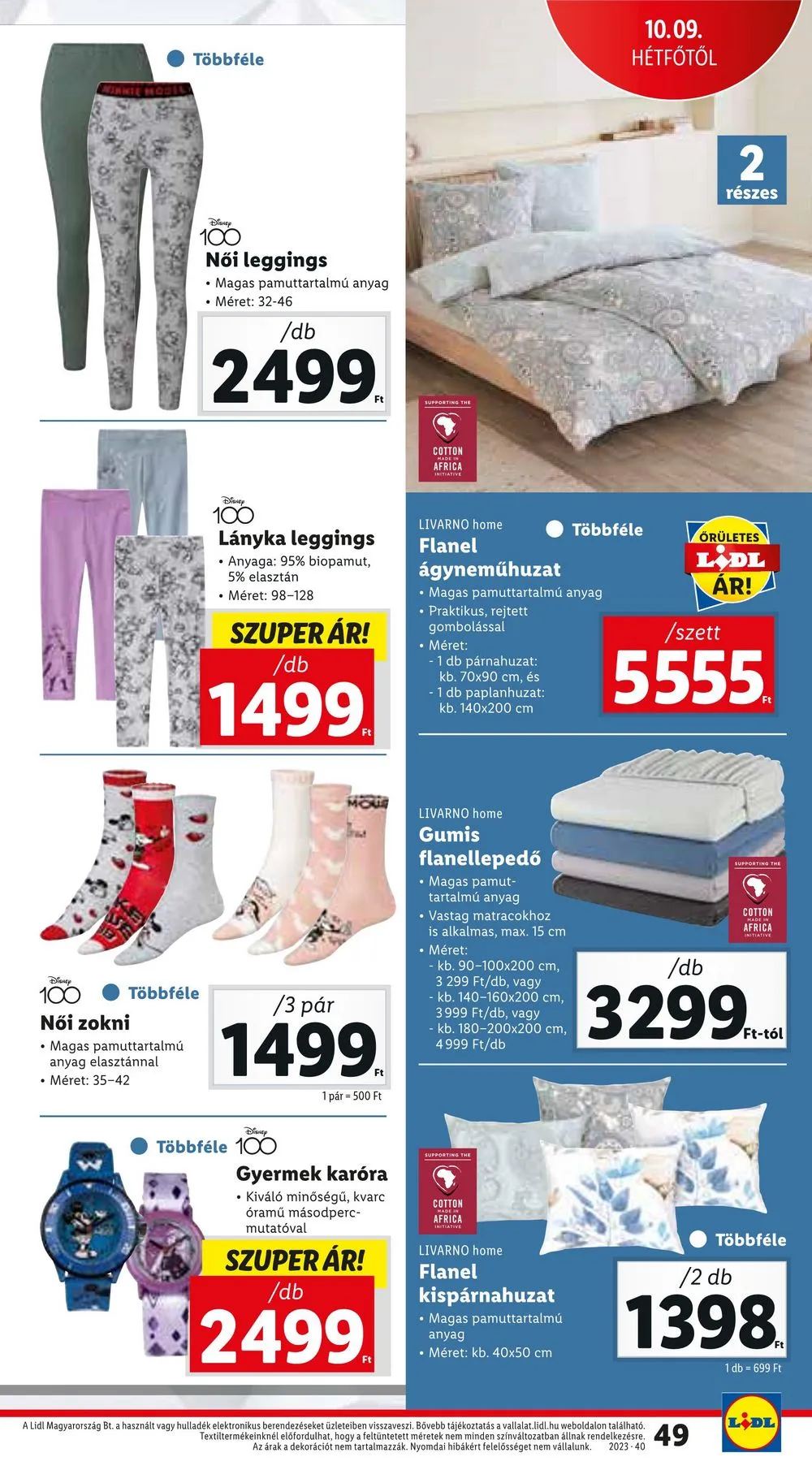 Lidl akciós újság 10.05–10.11 – 49. oldal