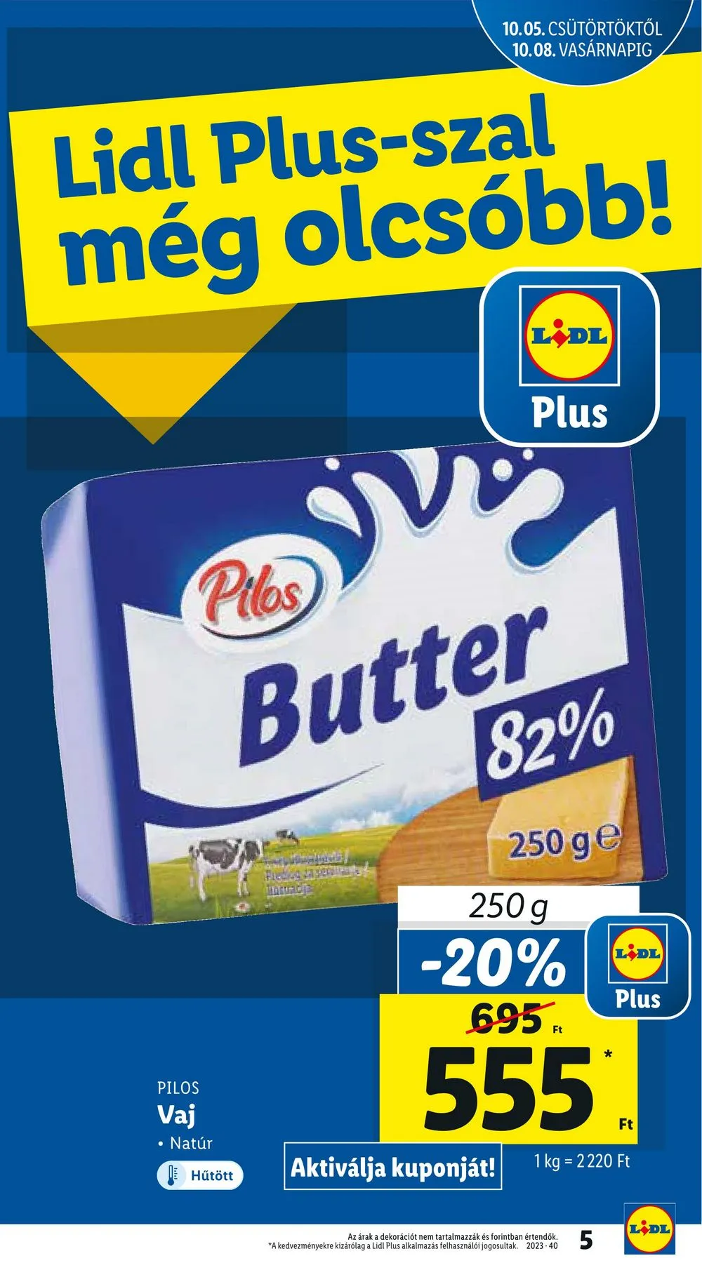 Lidl akciós újság 10.05–10.11 – 5. oldal